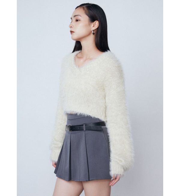 EMODA「シャギーシークインズニット」|ニット・セーター|