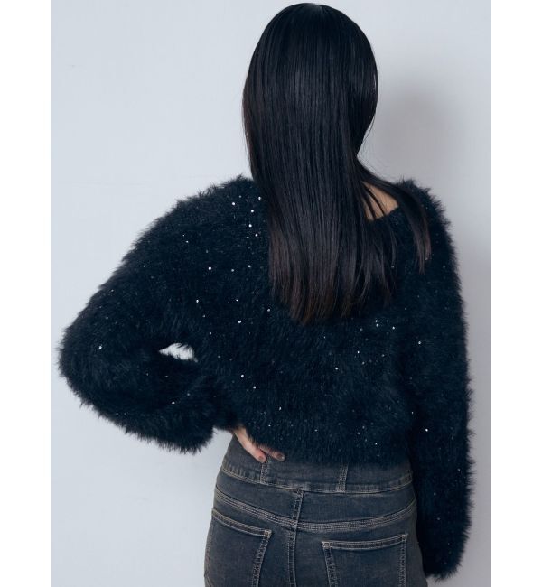 EMODA「シャギーシークインズニット」|ニット・セーター|