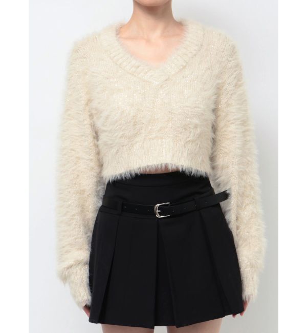 EMODA「シャギーシークインズニット」|ニット・セーター|