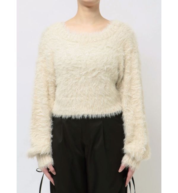 EMODA「シャギーシークインズニット」|ニット・セーター|