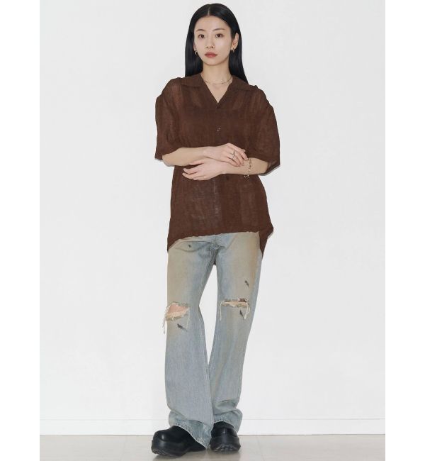 EMODA「【VEQUM】BECK FULL FLARE JEANS」|デニム|