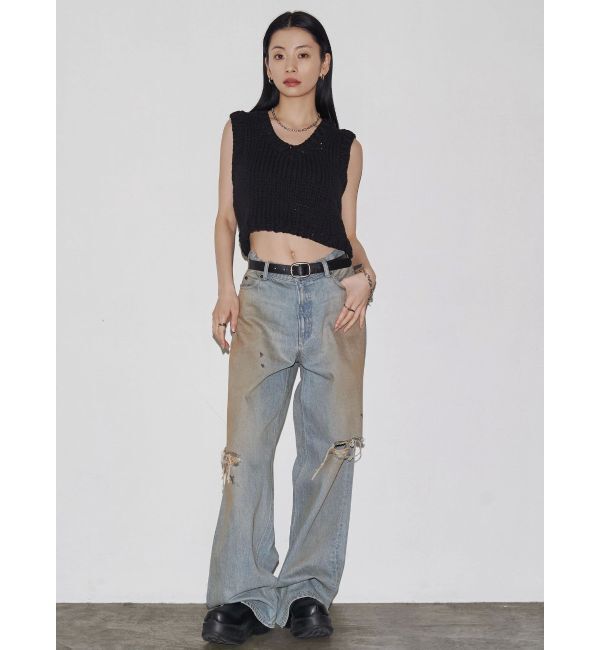 EMODA「【VEQUM】KAI LOOSE JEANS」|デニム|