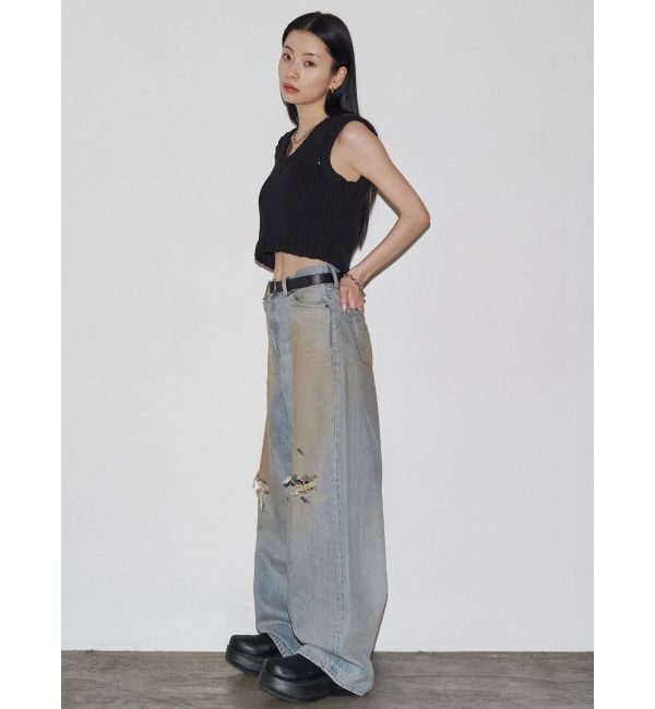 EMODA「【VEQUM】KAI LOOSE JEANS」|デニム|