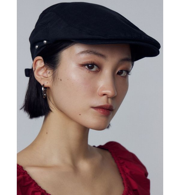 EMODA「スタッズベルトハンチングキャップ」|ハンチング・ベレー帽|