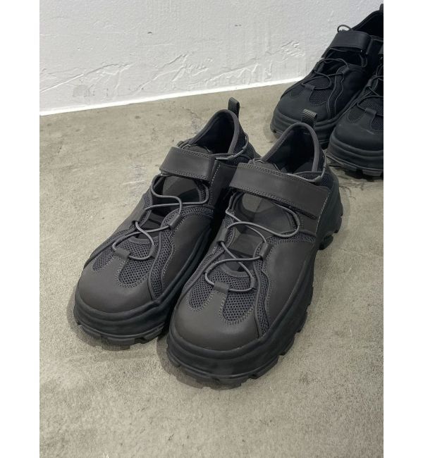 EMODA「ナローコードタンクサンダル」|サンダル|グレー