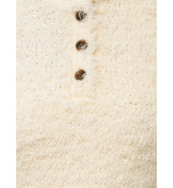 EMODA「シャギーフードニットタンクトップ」|ニット・セーター|