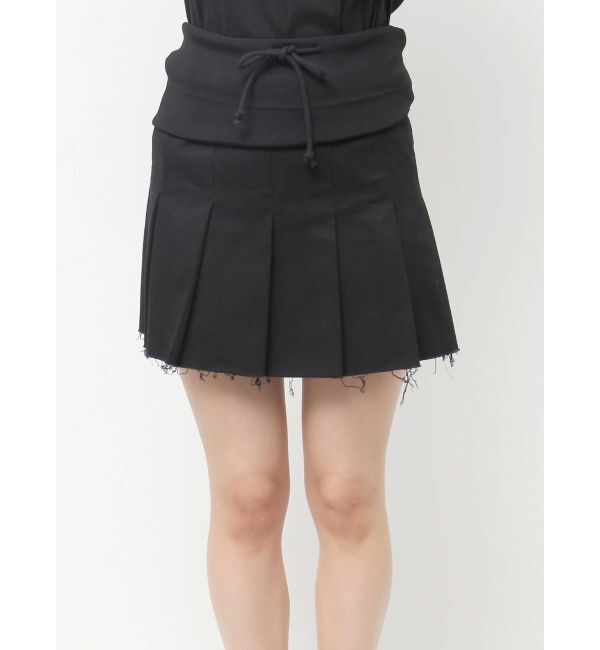 EMODA「リブワイドプリーツスカート」|スカート|