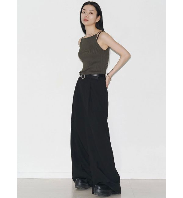 EMODA「【VEQUM】RIB HALTER NECK TOPS」|キャミソール|