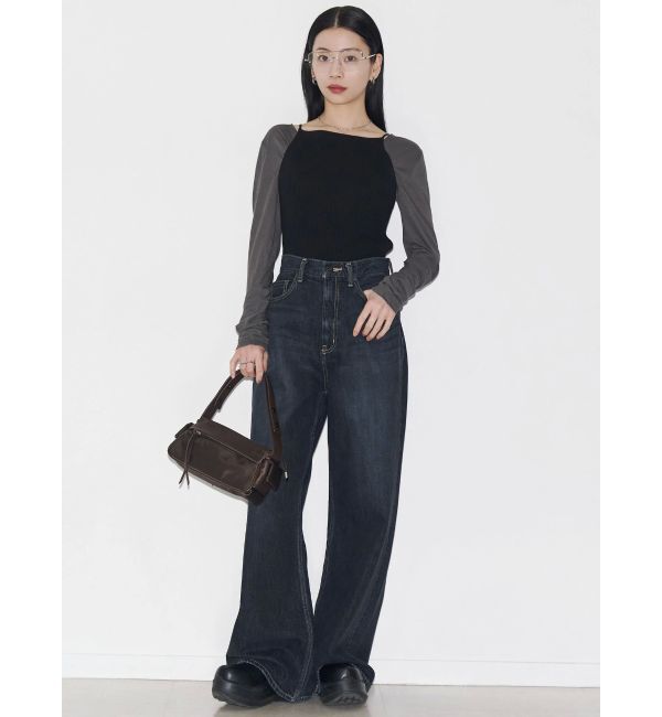 EMODA「【VEQUM】RIB HALTER NECK TOPS」|キャミソール|