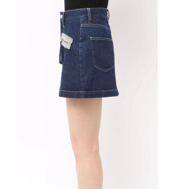 EMODA「ボアポケットミニスカート」|スカート|