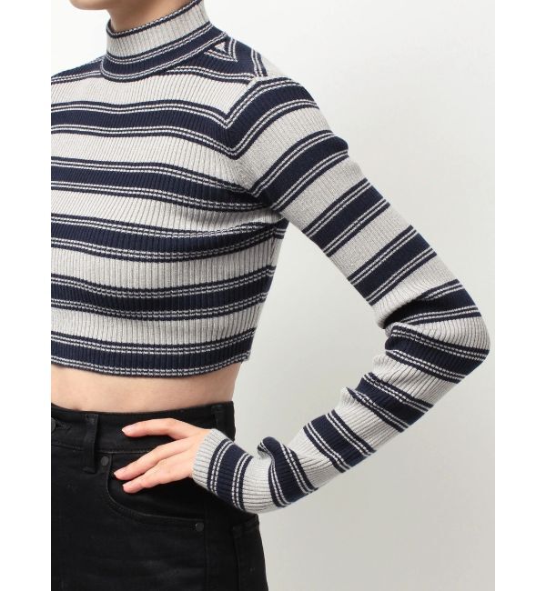 EMODA「ハイネッククロップニット」|ニット・セーター|