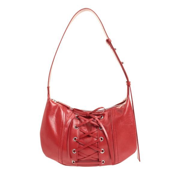 EMODA「レースアップハーフムーンバッグ」|ショルダー・メッセンジャー|