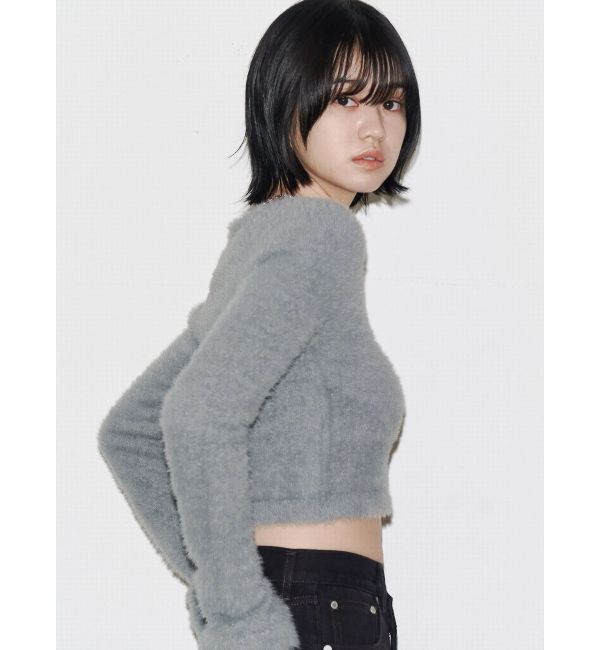 EMODA「シャギースキンラインニット」|ニット・セーター|