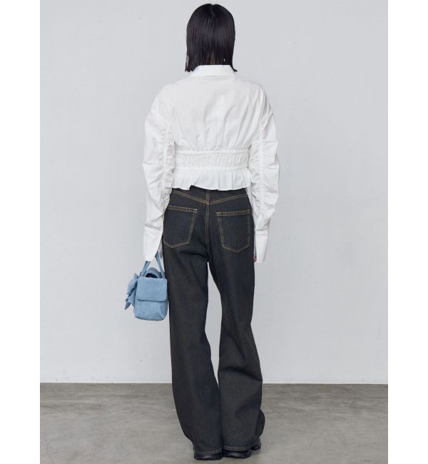 EMODA「ワイドルーズジーンズ」|デニム|