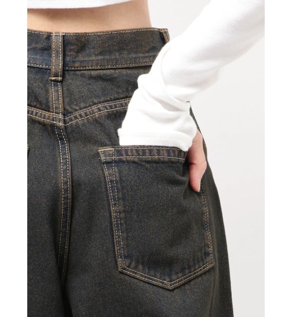 EMODA「ワイドルーズジーンズ」|デニム|