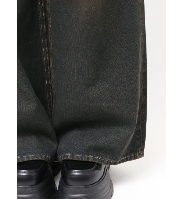 EMODA「ワイドルーズジーンズ」|デニム|