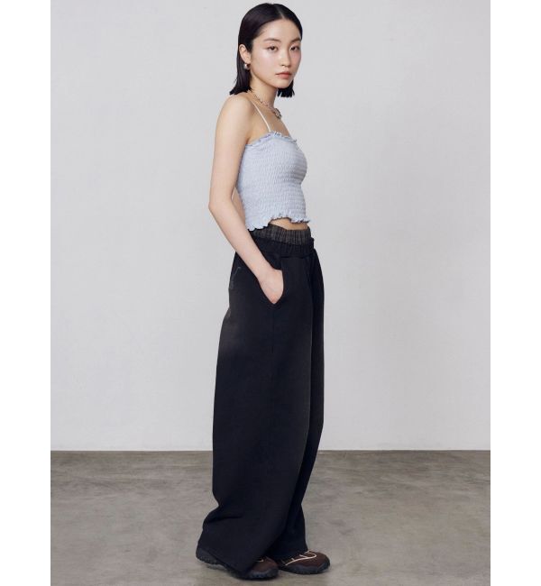 EMODA「シャーリングクロップキャミソール」|キャミソール|