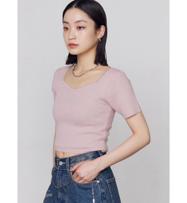 EMODA「ビジューロゴニット」|ニット・セーター|