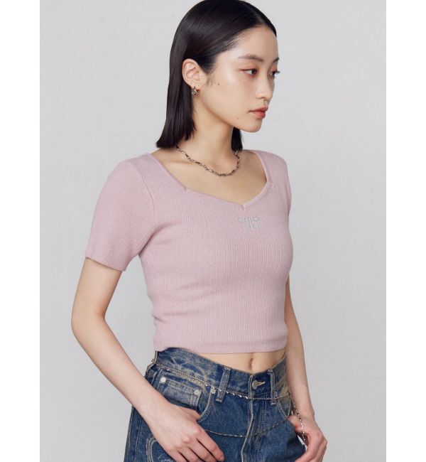 EMODA「ビジューロゴニット」|ニット・セーター|