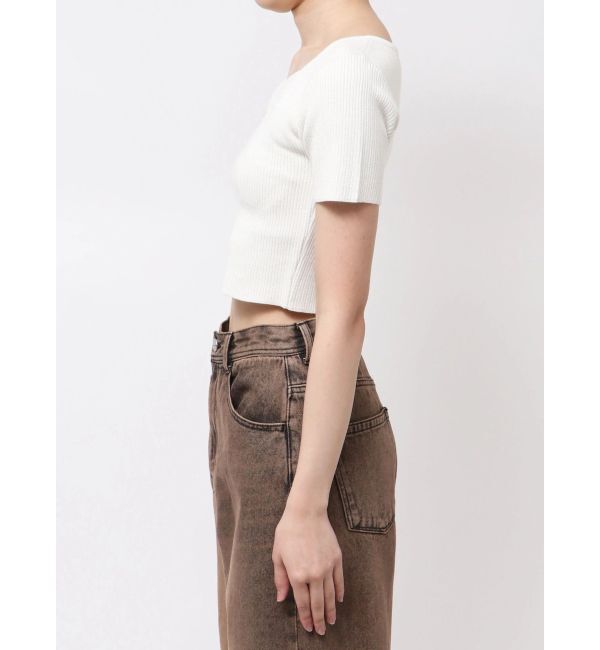 EMODA「ビジューロゴニット」|ニット・セーター|