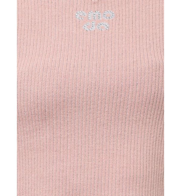 EMODA「ビジューロゴニット」|ニット・セーター|