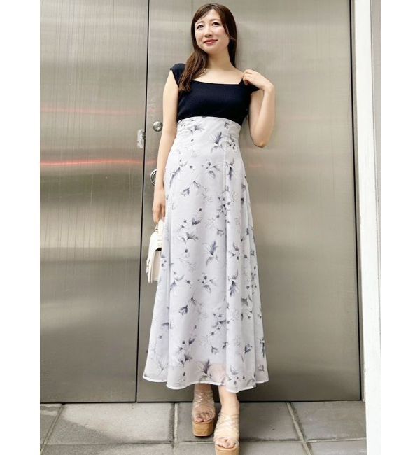 MERCURYDUO「クリアチューブウェッジサンダル」|サンダル|