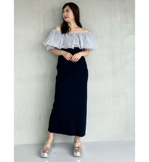 MERCURYDUO「メタリックストラップサンダル」|サンダル|