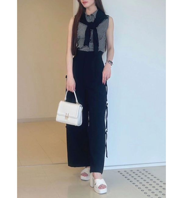 MERCURYDUO「サイドリボンコルセットパンツ」|その他|