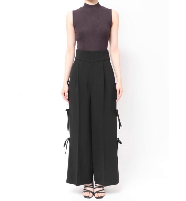 MERCURYDUO「サイドリボンコルセットパンツ」|その他|