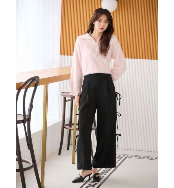 MERCURYDUO「サイドリボンコルセットパンツ」|その他|