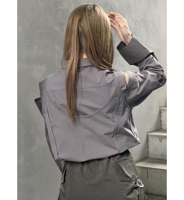 MURUA「ターンバック2wayシャツ」|シャツ・ブラウス|