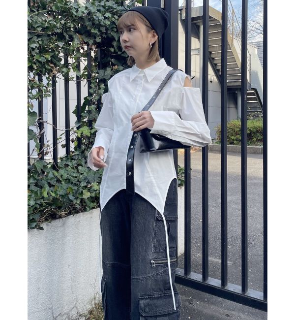 MURUA「ターンバック2wayシャツ」|シャツ・ブラウス|