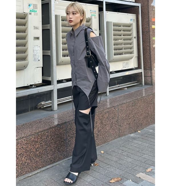 MURUA「ターンバック2wayシャツ」|シャツ・ブラウス|