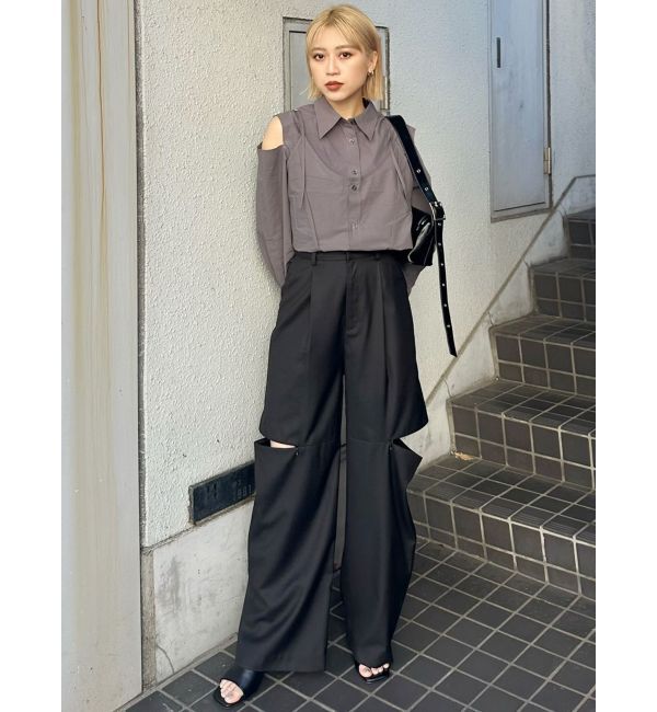 MURUA「ターンバック2wayシャツ」|シャツ・ブラウス|