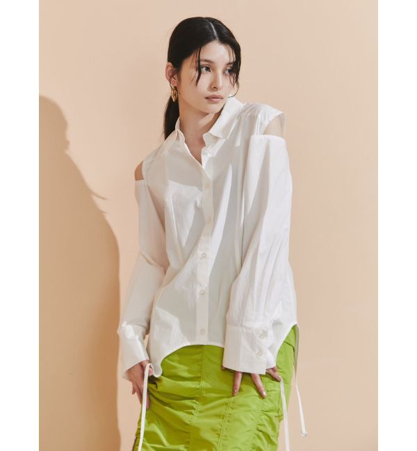 MURUA「ターンバック2wayシャツ」|シャツ・ブラウス|