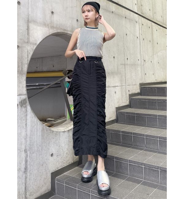 MURUA「ミニマルストライプニット」|ニット・セーター|