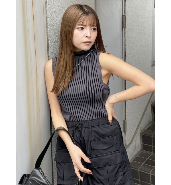 MURUA「ミニマルストライプニット」|ニット・セーター|