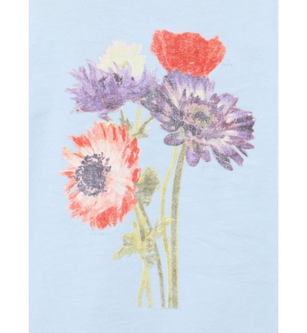 MURUA「Beautiful flower Tシャツ【WEB限定】」|Tシャツ・カットソー|