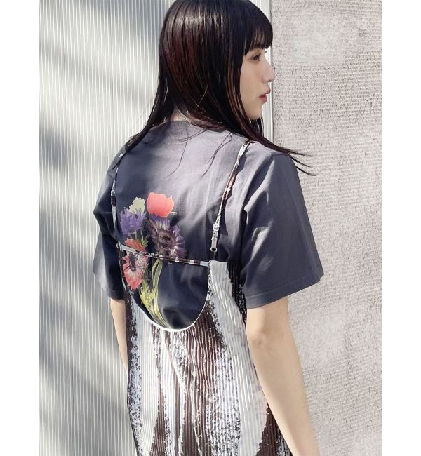MURUA「Beautiful flower Tシャツ【WEB限定】」|Tシャツ・カットソー|