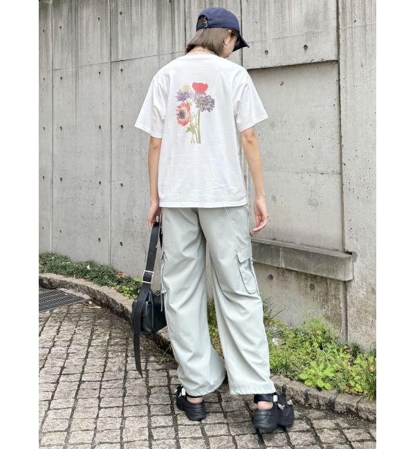 MURUA「Beautiful flower Tシャツ【WEB限定】」|Tシャツ・カットソー|