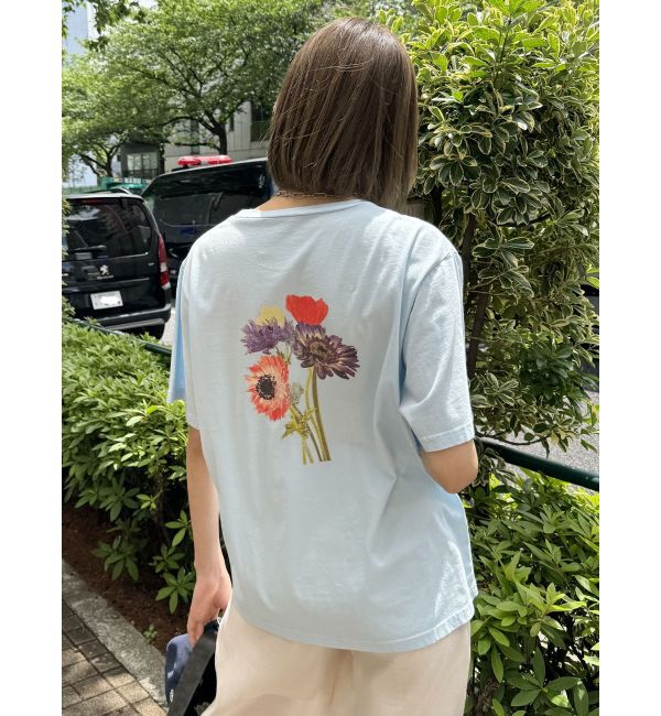 MURUA「Beautiful flower Tシャツ【WEB限定】」|Tシャツ・カットソー|