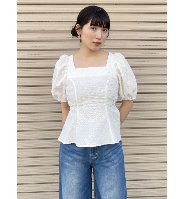 MURUA「バックオープンチュニックブラウス」|シャツ・ブラウス|