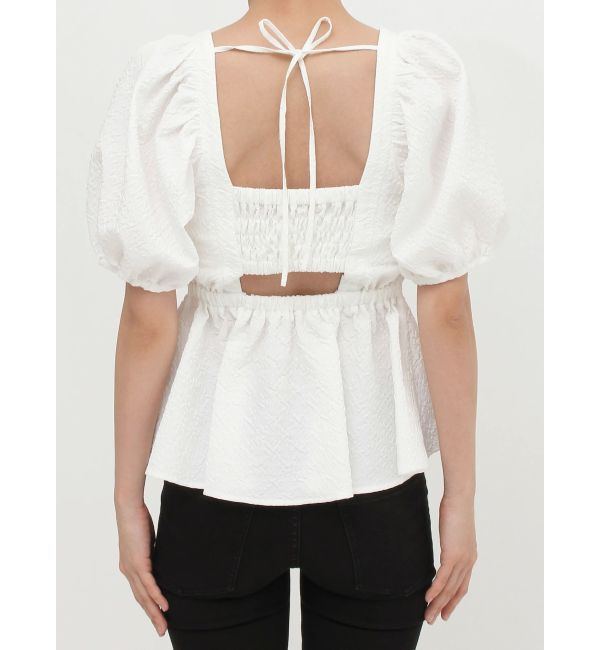 MURUA「バックオープンチュニックブラウス」|シャツ・ブラウス|