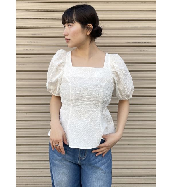 MURUA「バックオープンチュニックブラウス」|シャツ・ブラウス|