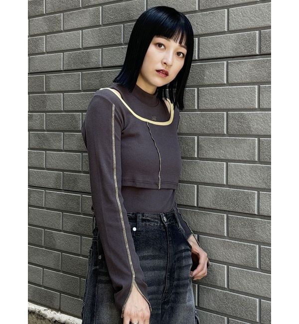 MURUA「マルチウェイレイヤードトップス」|Tシャツ・カットソー|