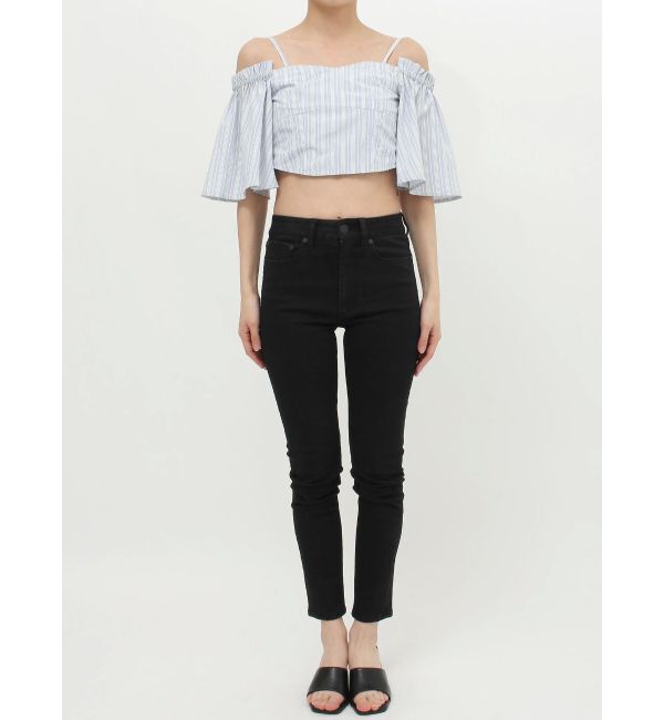 MURUA「オフショルクロップドブラウス」|シャツ・ブラウス|