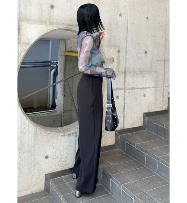 MURUA「フロントオープンワイドパンツ」|その他|