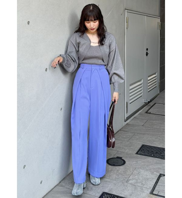 MURUA「フロントオープンワイドパンツ」|その他|