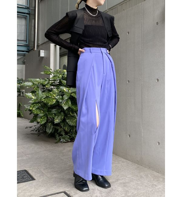 MURUA「フロントオープンワイドパンツ」|その他|