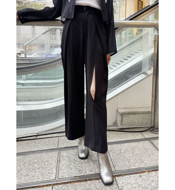MURUA「フロントオープンワイドパンツ」|その他|